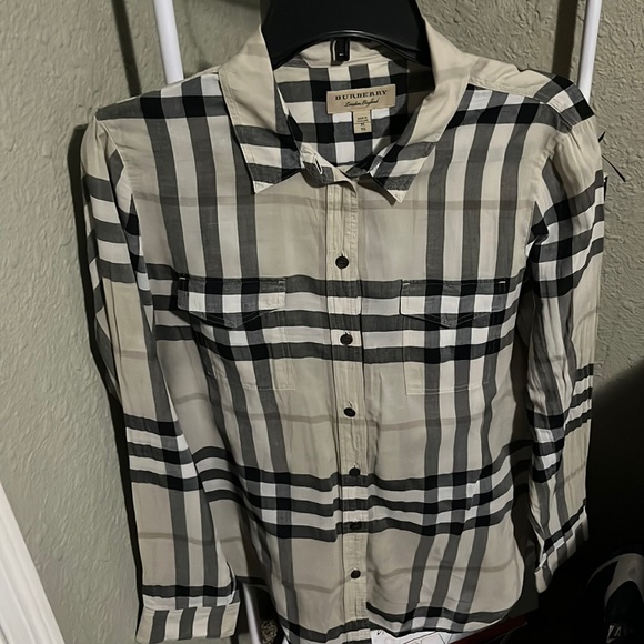 Burberry button up - Picture 1 of 5